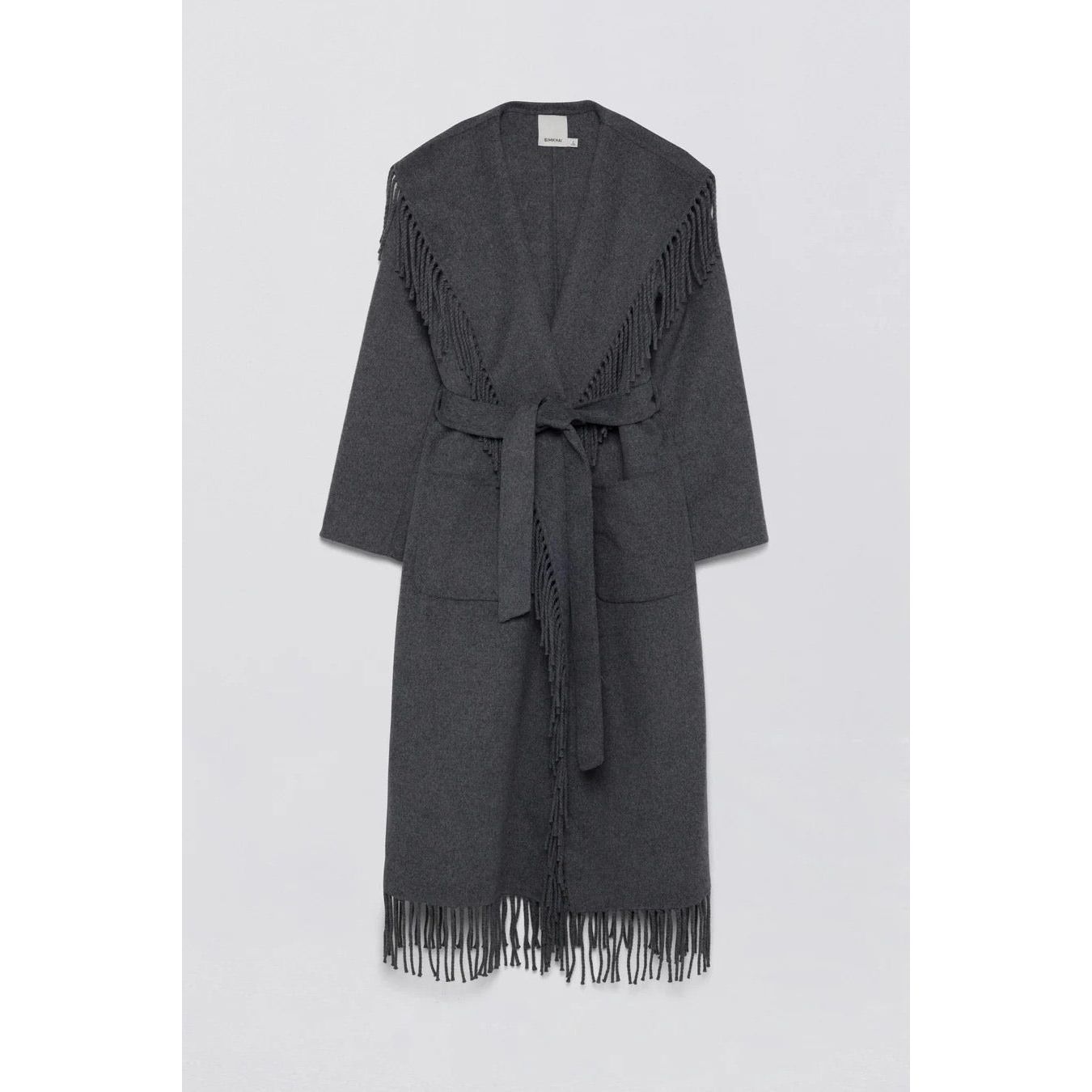 CARRIE FRINGE ROBE COAT