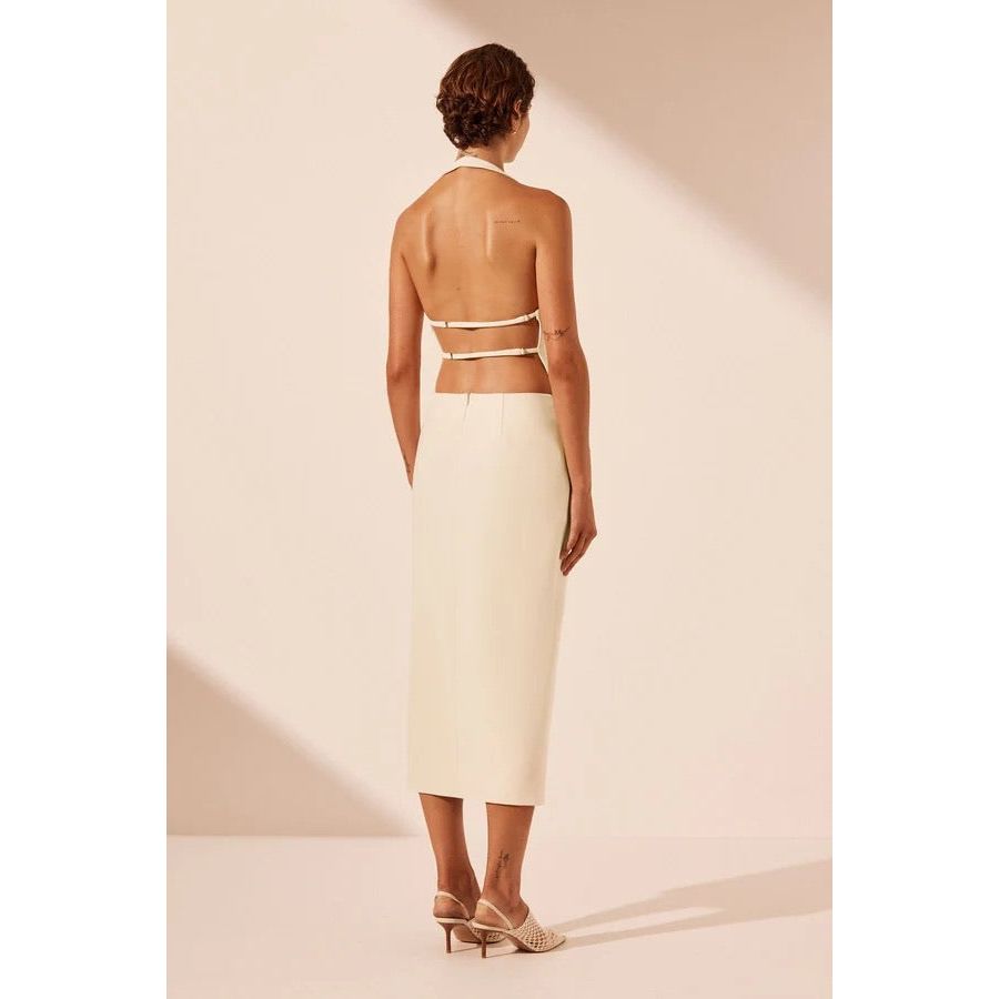 IRENA TAILORED OPEN BACK VEST