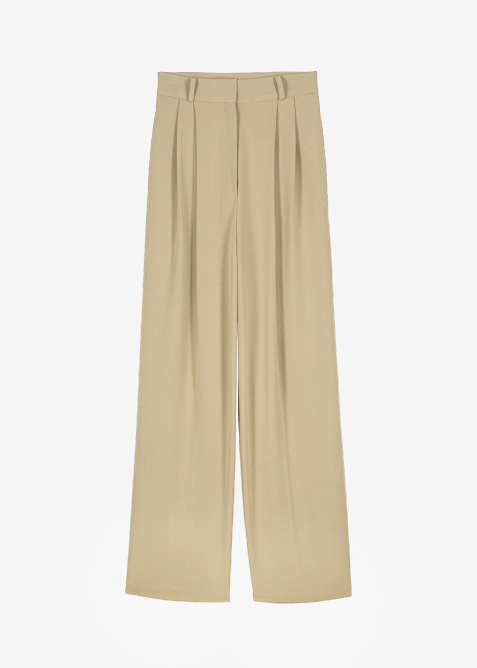 Tansy Cotton Pants - Camel