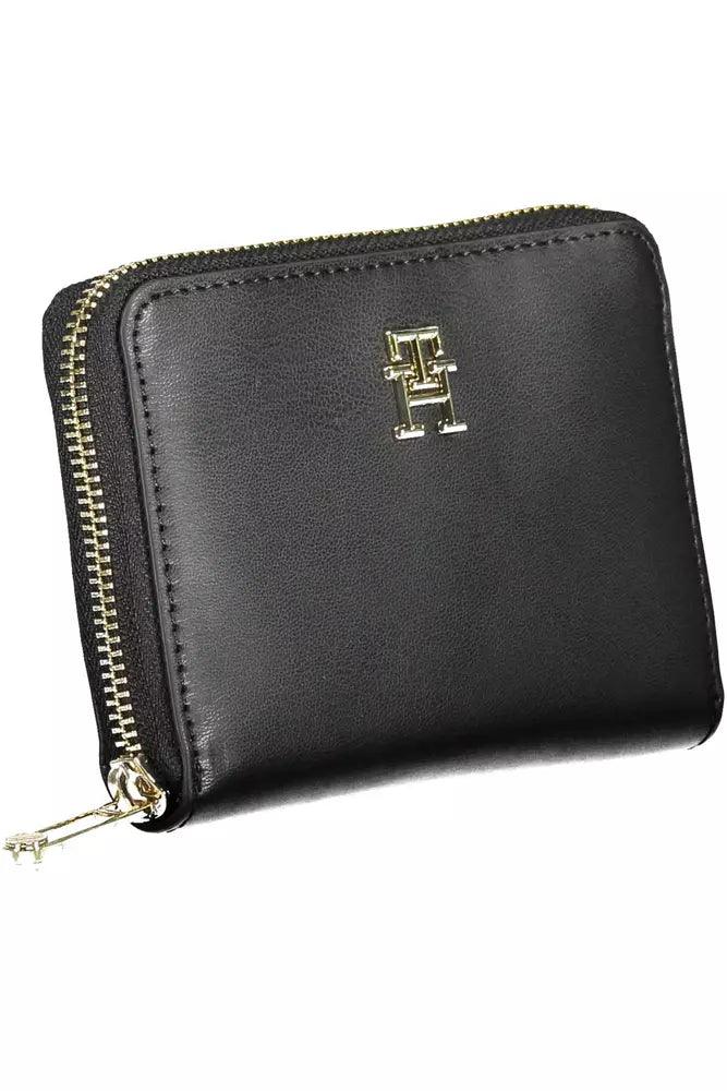 Tommy Hilfiger Black Polyethylene Women Wallet