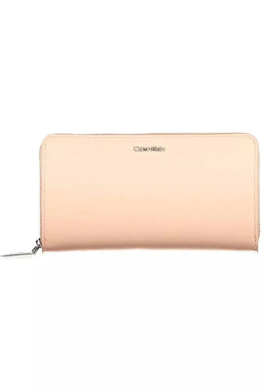 Calvin Klein Pink Polyethylene Women Wallet