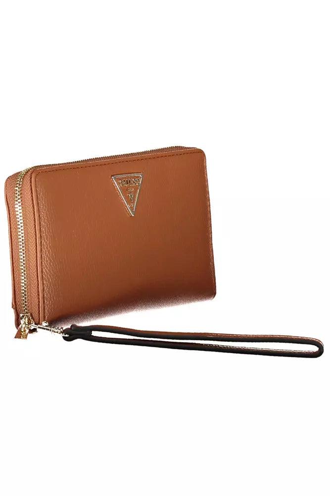 Guess Jeans Brown Polyethylene Women Wallet