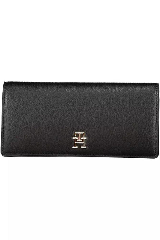 Tommy Hilfiger Black Polyethylene Women Wallet