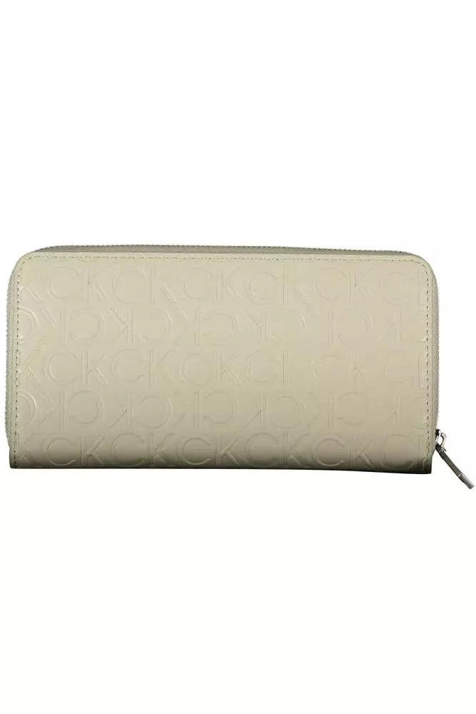 Calvin Klein Beige Polyethylene Women Wallet