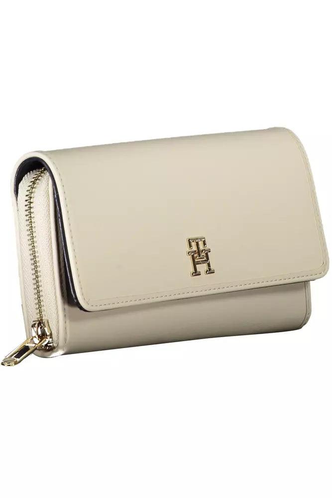 Tommy Hilfiger White Polyethylene Women Wallet