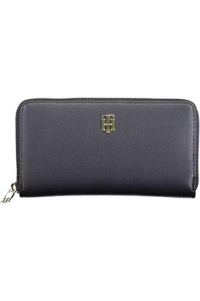 Tommy Hilfiger Blue Polyethylene Women Wallet