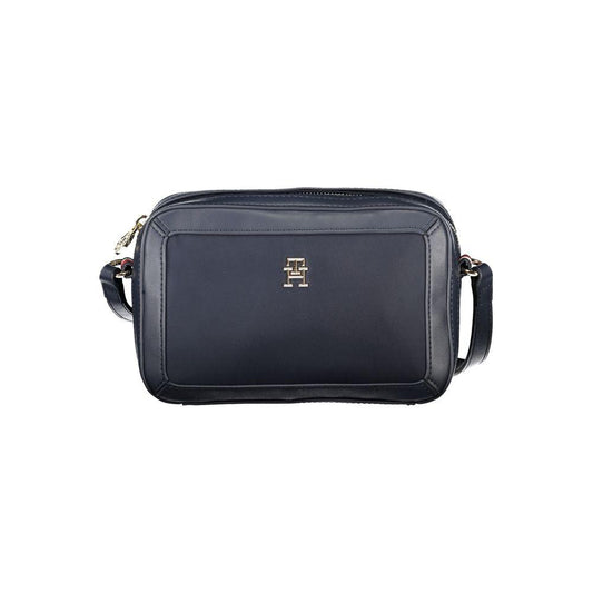 Tommy Hilfiger Blue Polyester Handbag