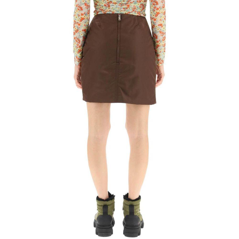 Ganni Brown Skirt