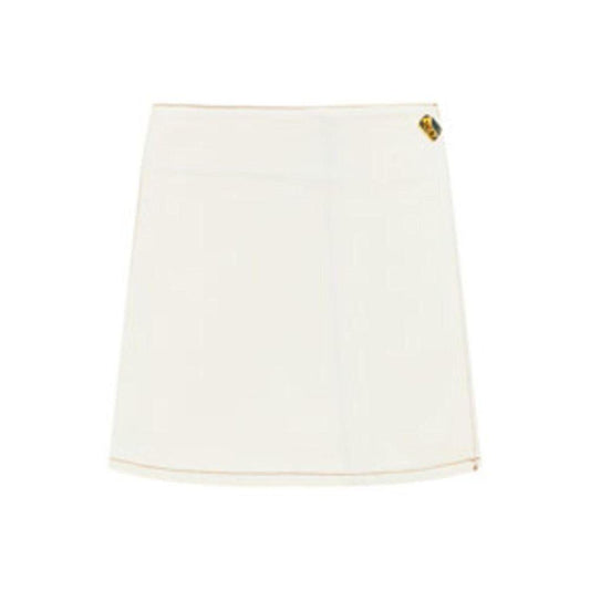 Ganni White Skirt