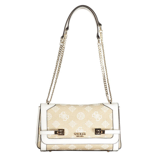 Guess Jeans White Cotton Handbag