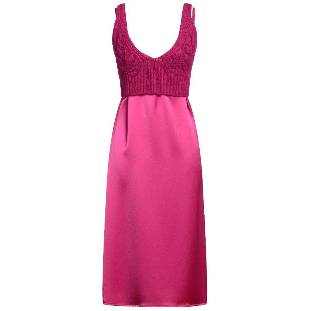 PINKO Fuchsia Polyester Dress