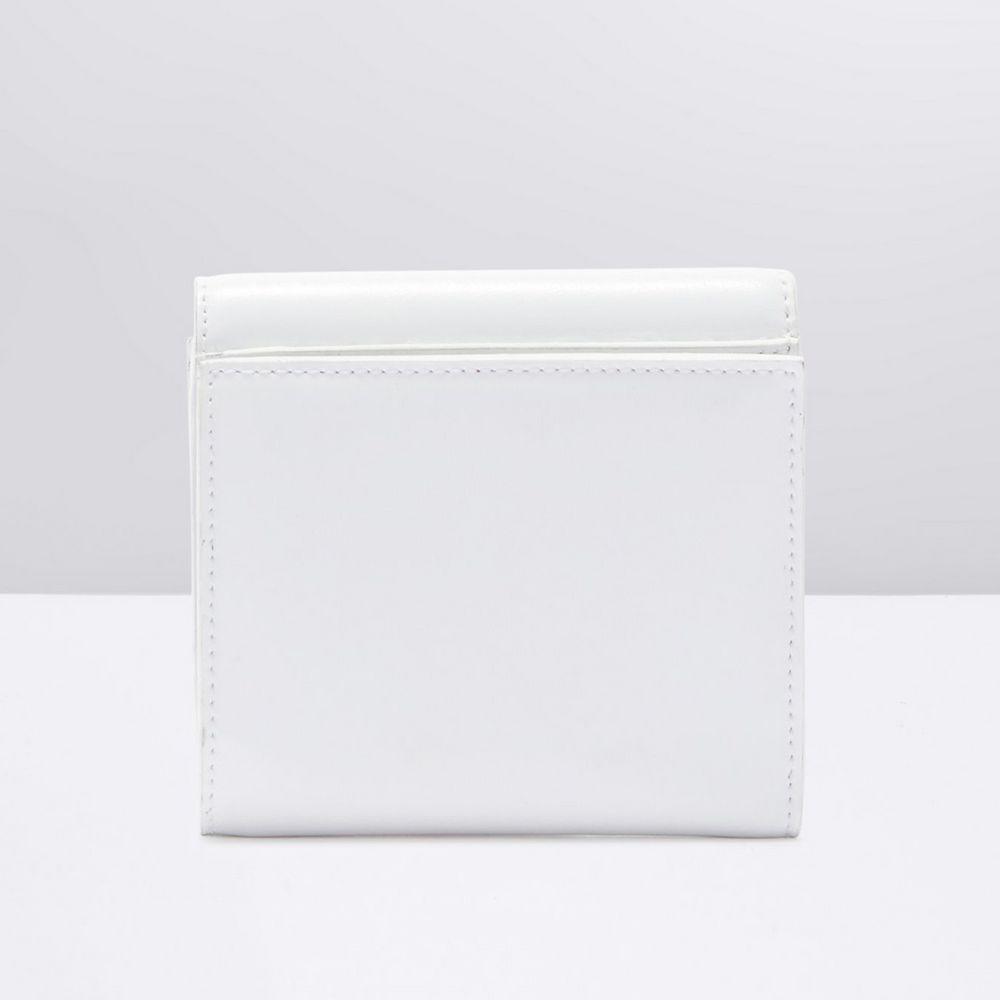 Off-White White Leather Wallet