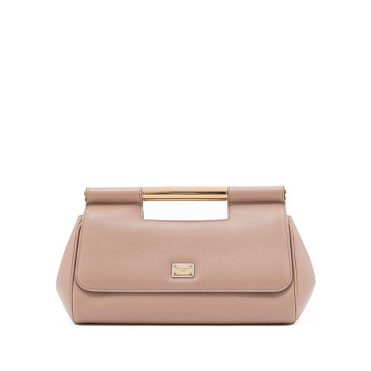 Dolce & Gabbana Pink Leather Handbag