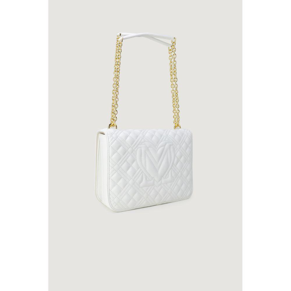 Love Moschino White Polyethylene Handbag