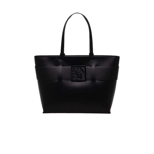 Armani Exchange Black Polyethylene Handbag