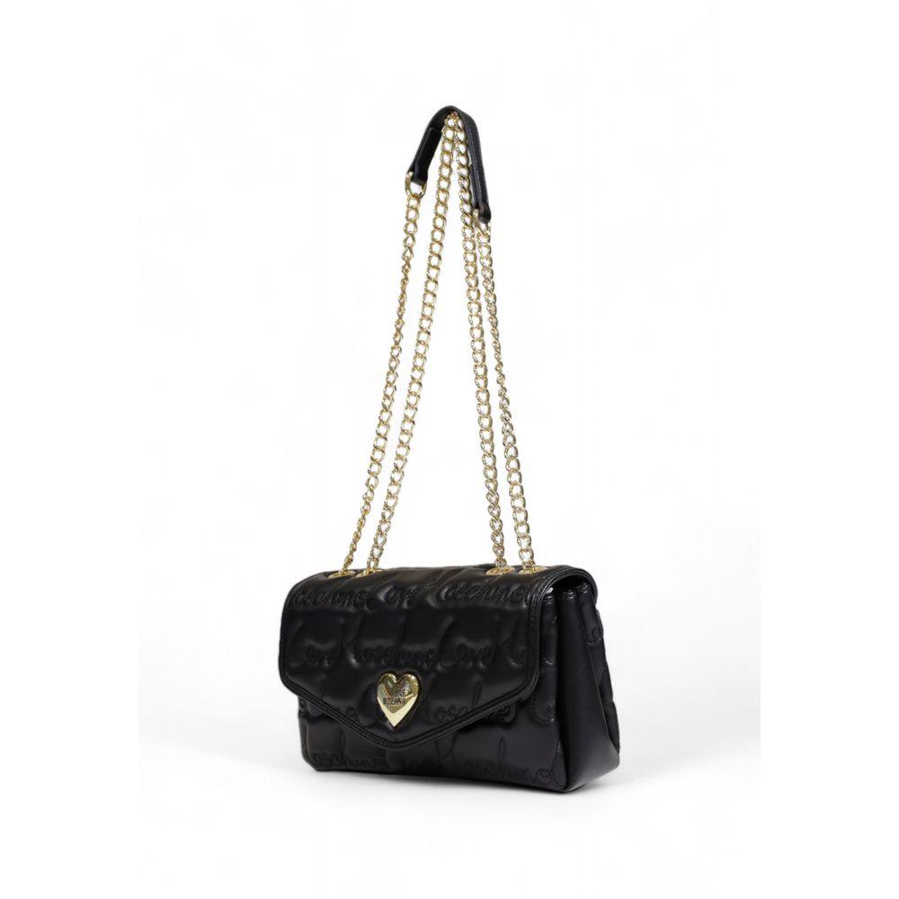 Love Moschino Black Polyethylene Handbag