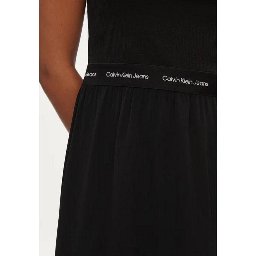 Calvin Klein Jeans Black Viscose Dress