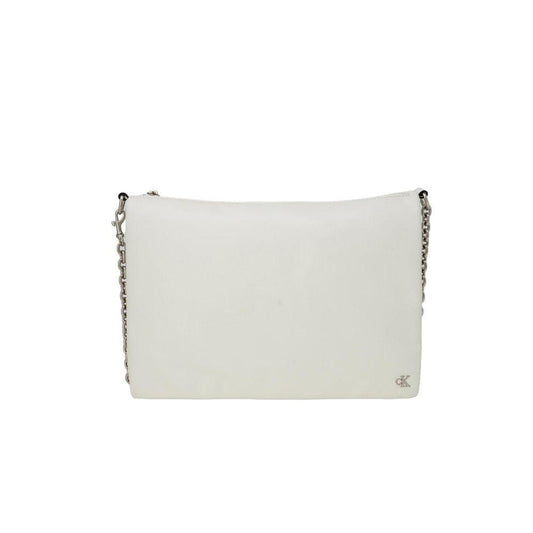 Calvin Klein Cream Recycled Polyester Handbag