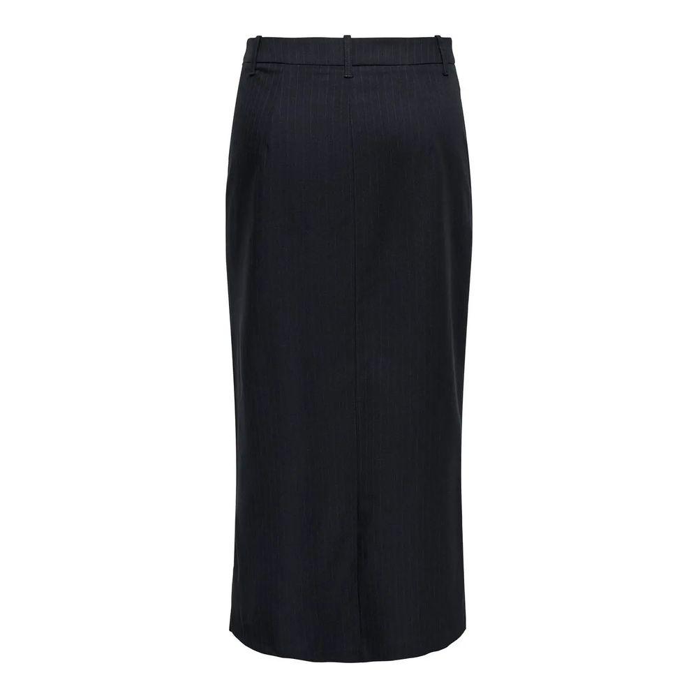 Jacqueline De Yong Gray Polyester Skirt