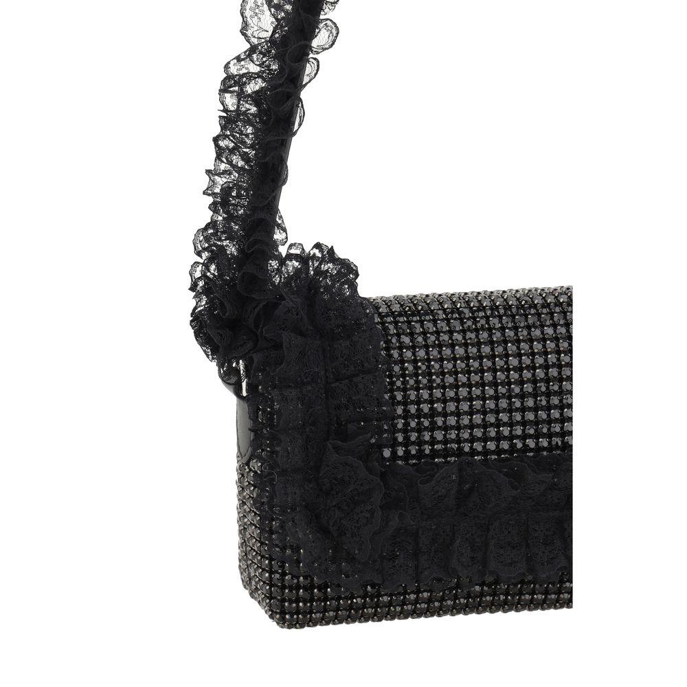 Self-Portrait Crystal Lace Shoulder Bag