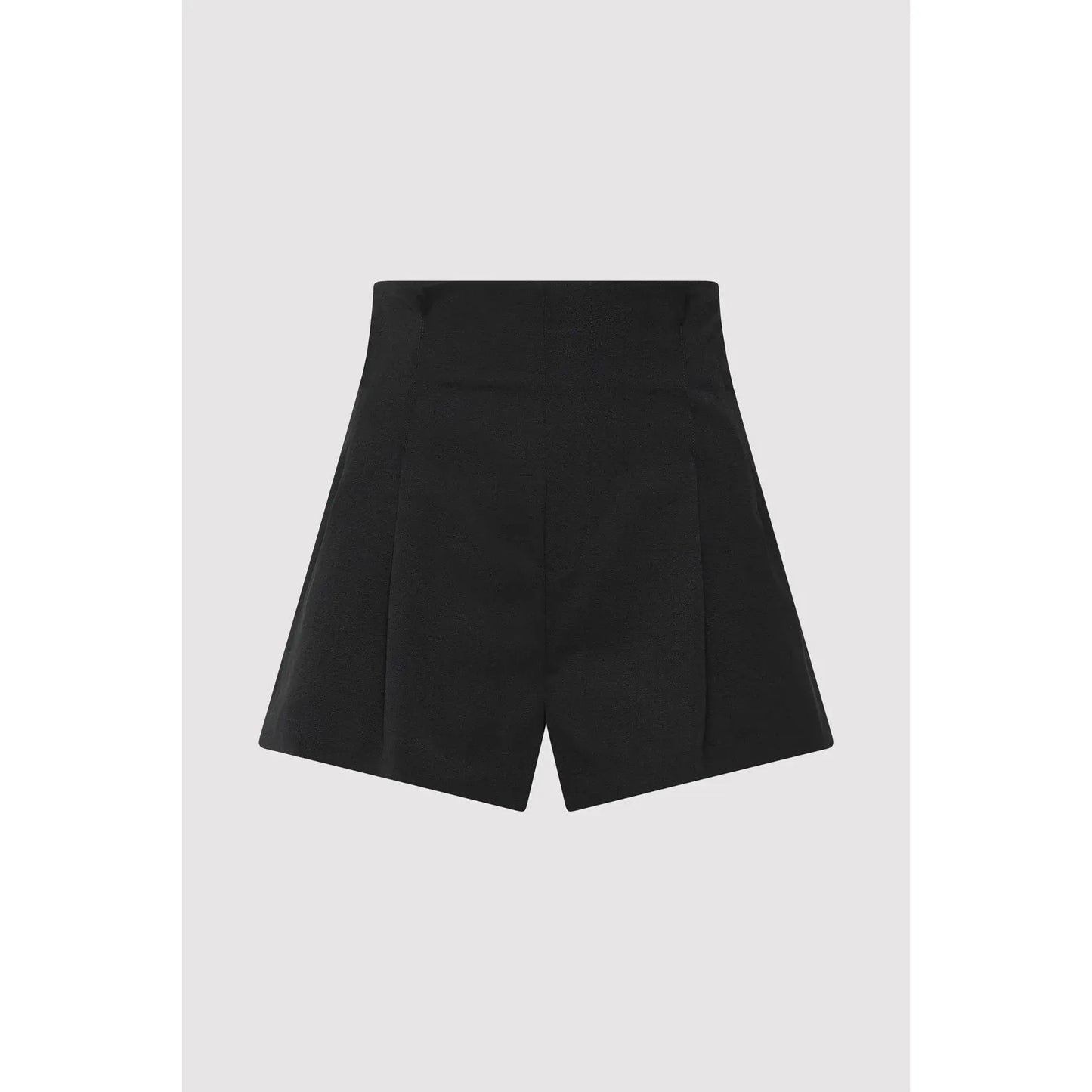 WOOL PAPERBAG WAIST SHORTS