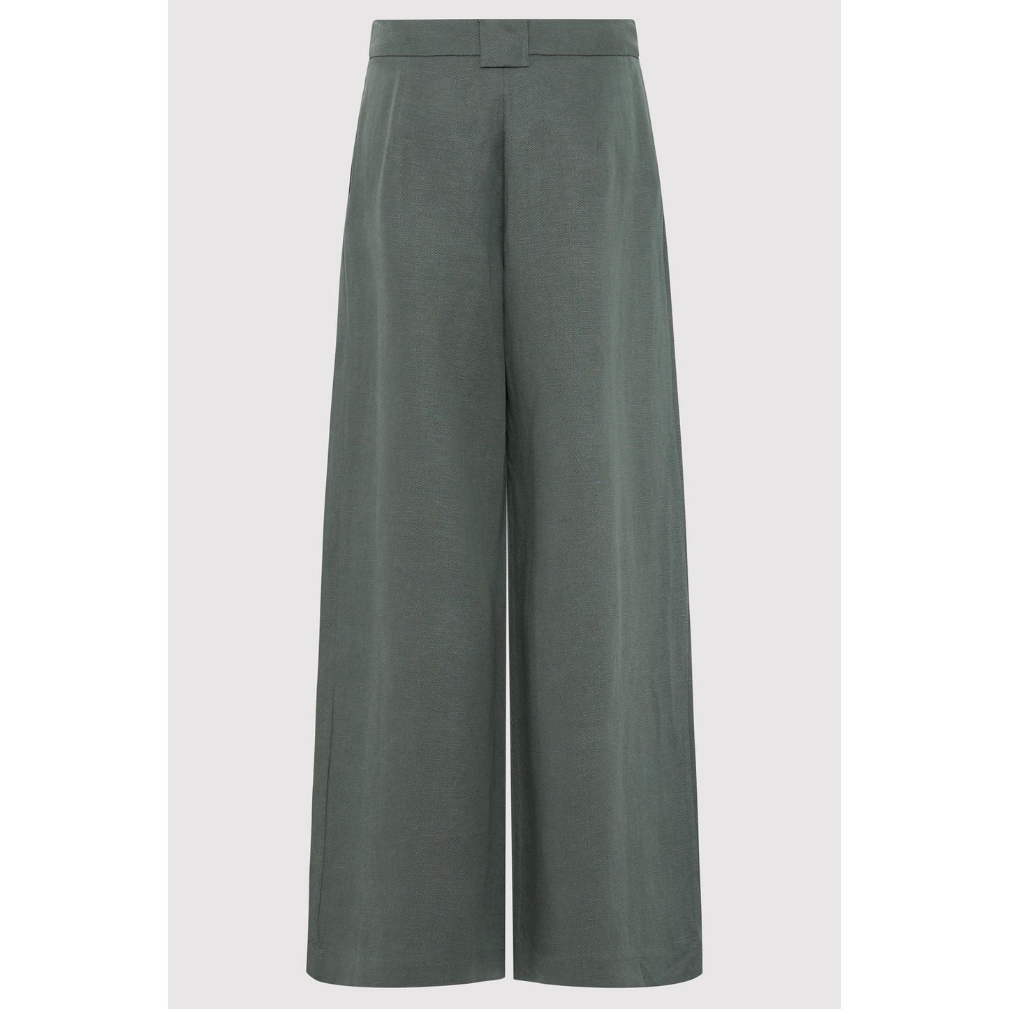 WIDE LEG PLEAT PANTS