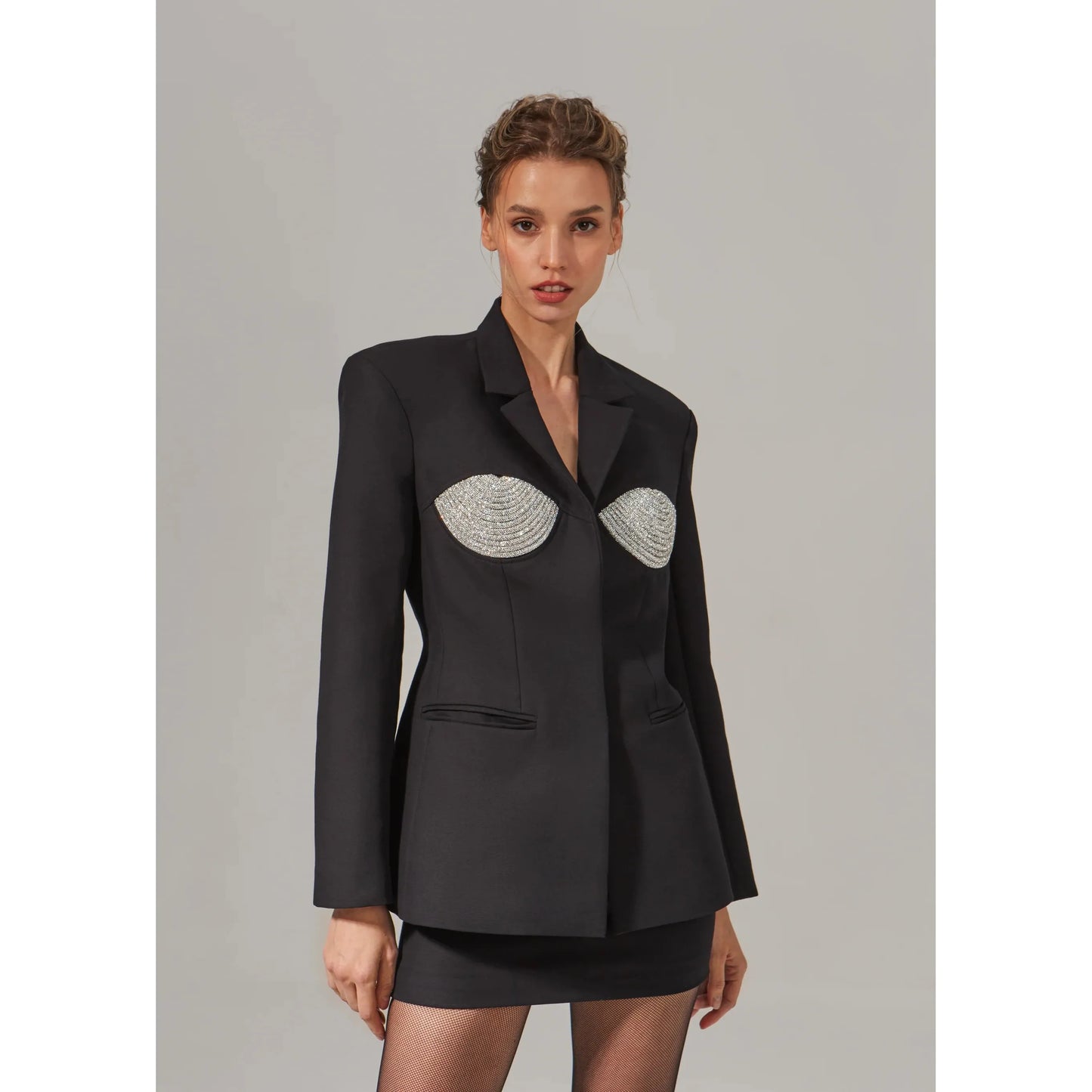 TAILORED SPIRAL BLAZER