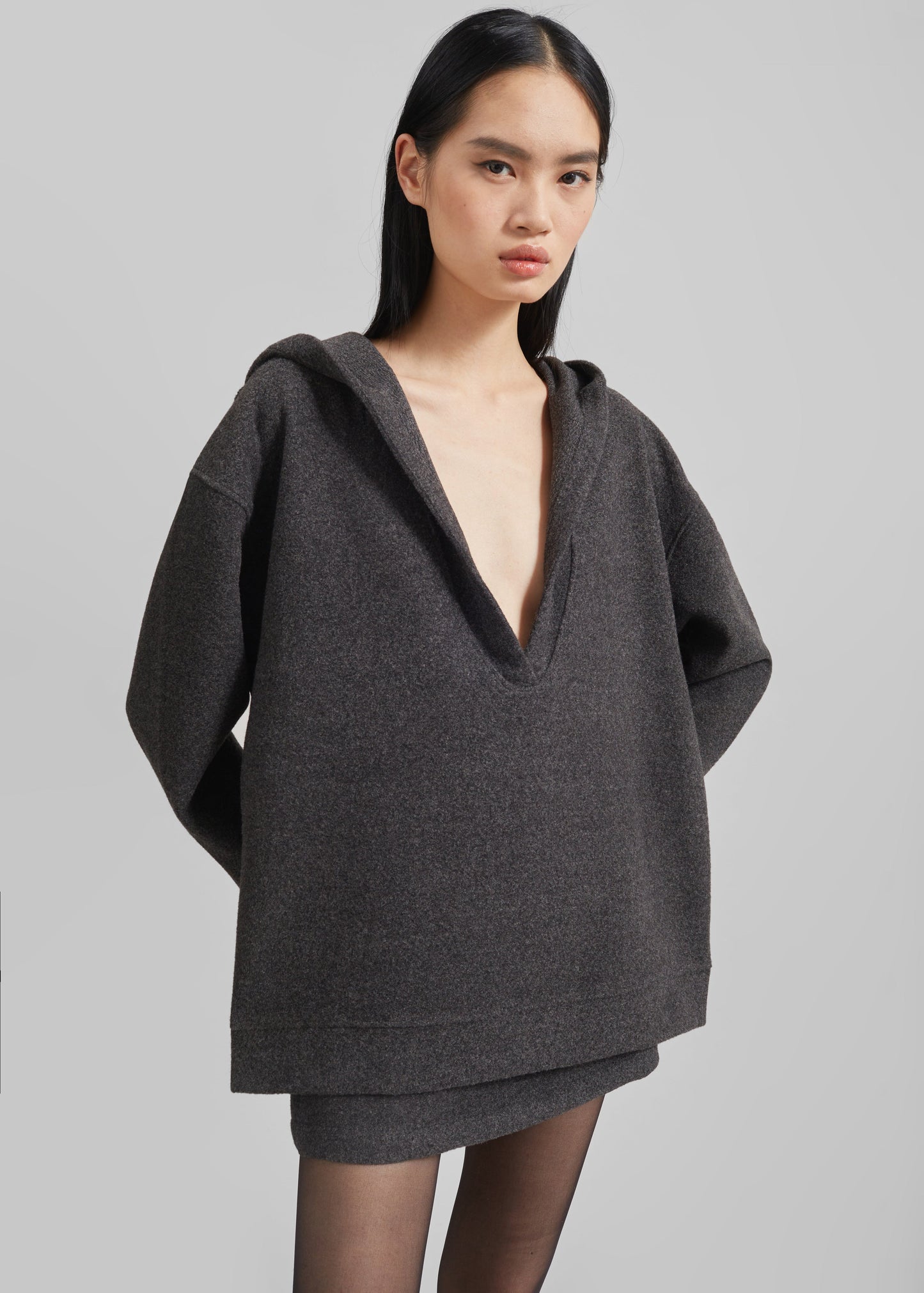 Belsay Hoodie - Charcoal