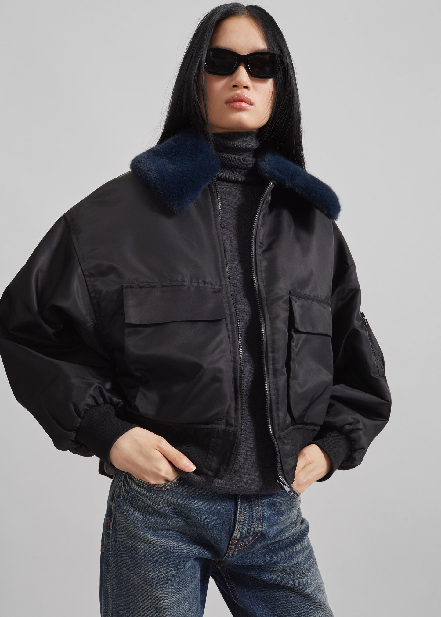 Blenham Bomber Jacket - Black