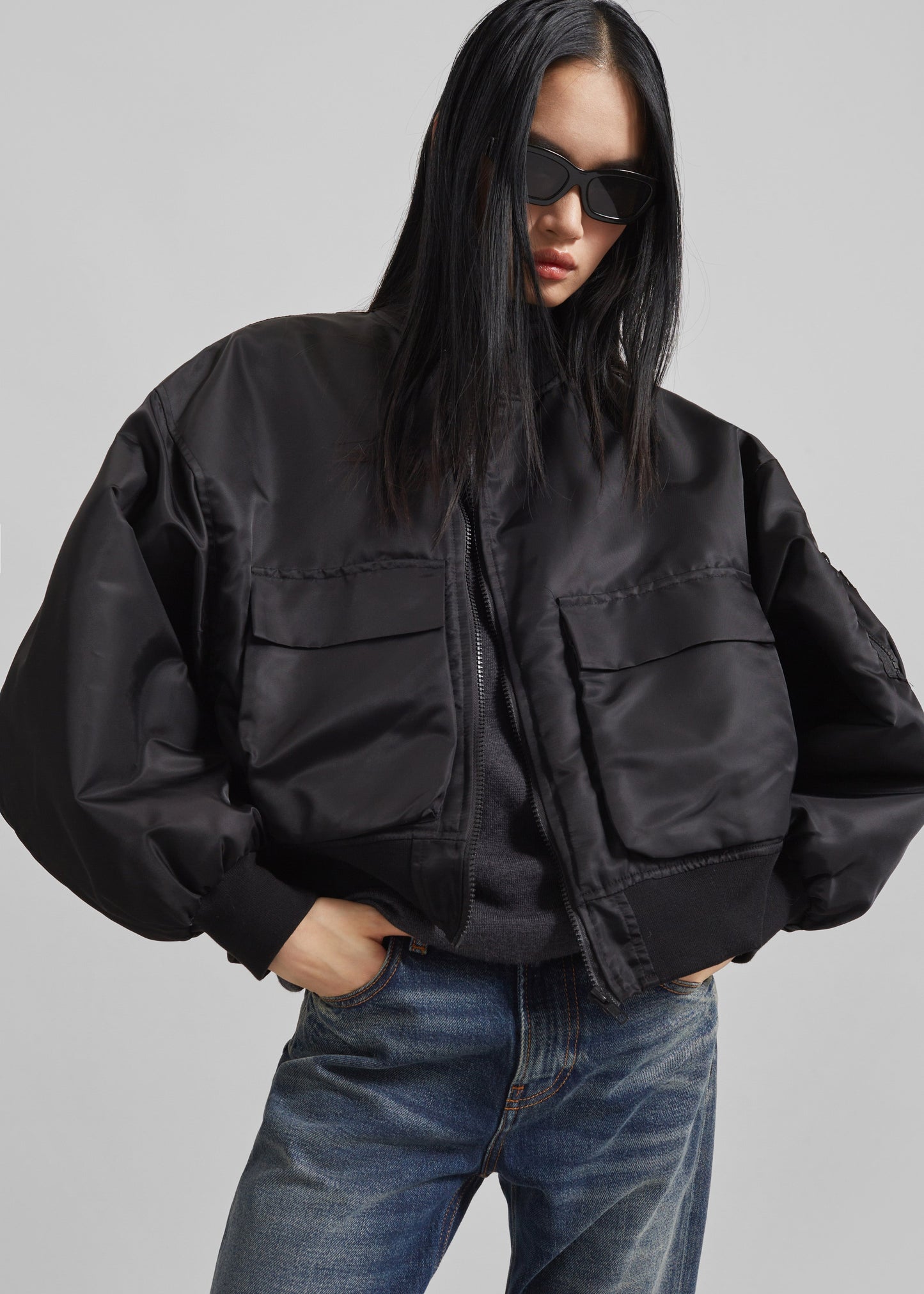 Blenham Bomber Jacket - Black