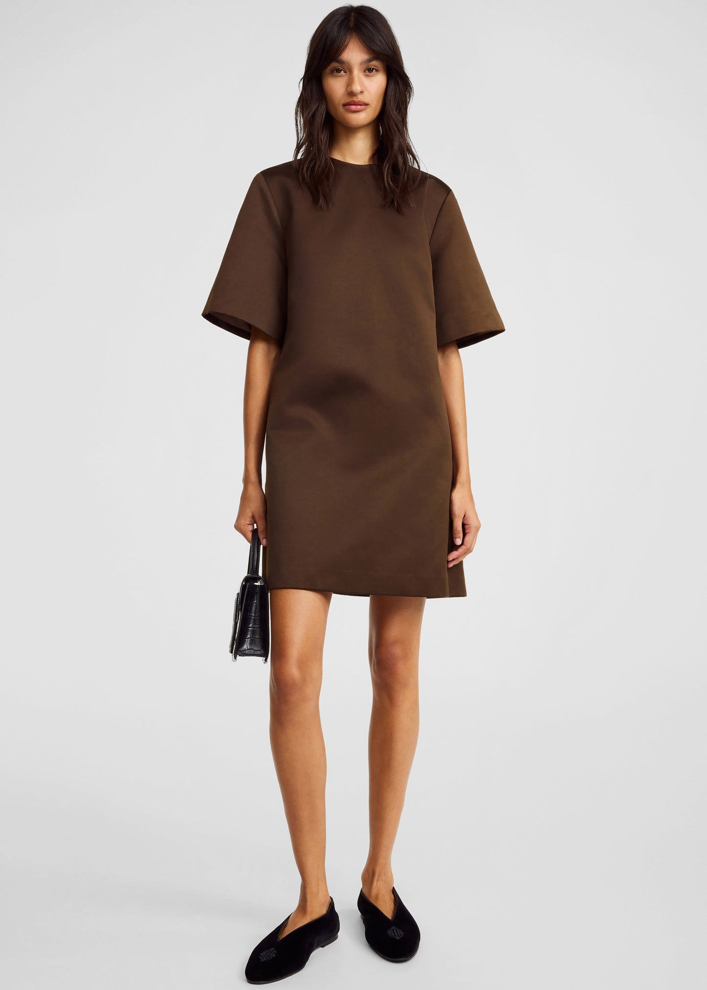 By Malene Birger Harperz Dress - Dark Mahogany