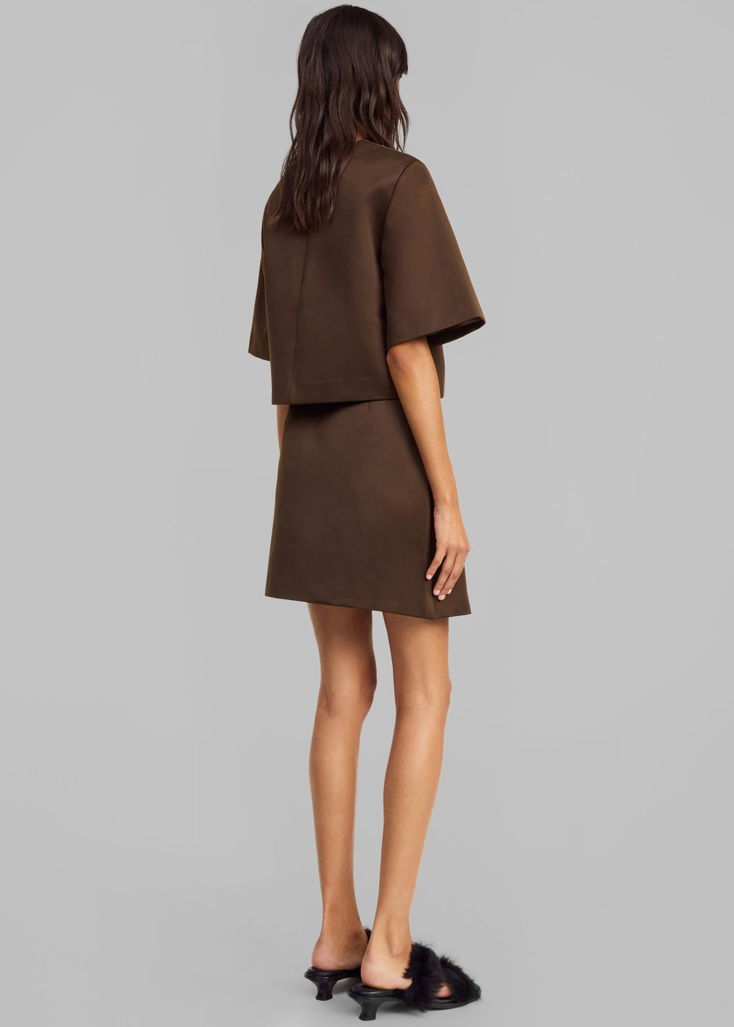 By Malene Birger Raye Skirt - Dark Mahogany