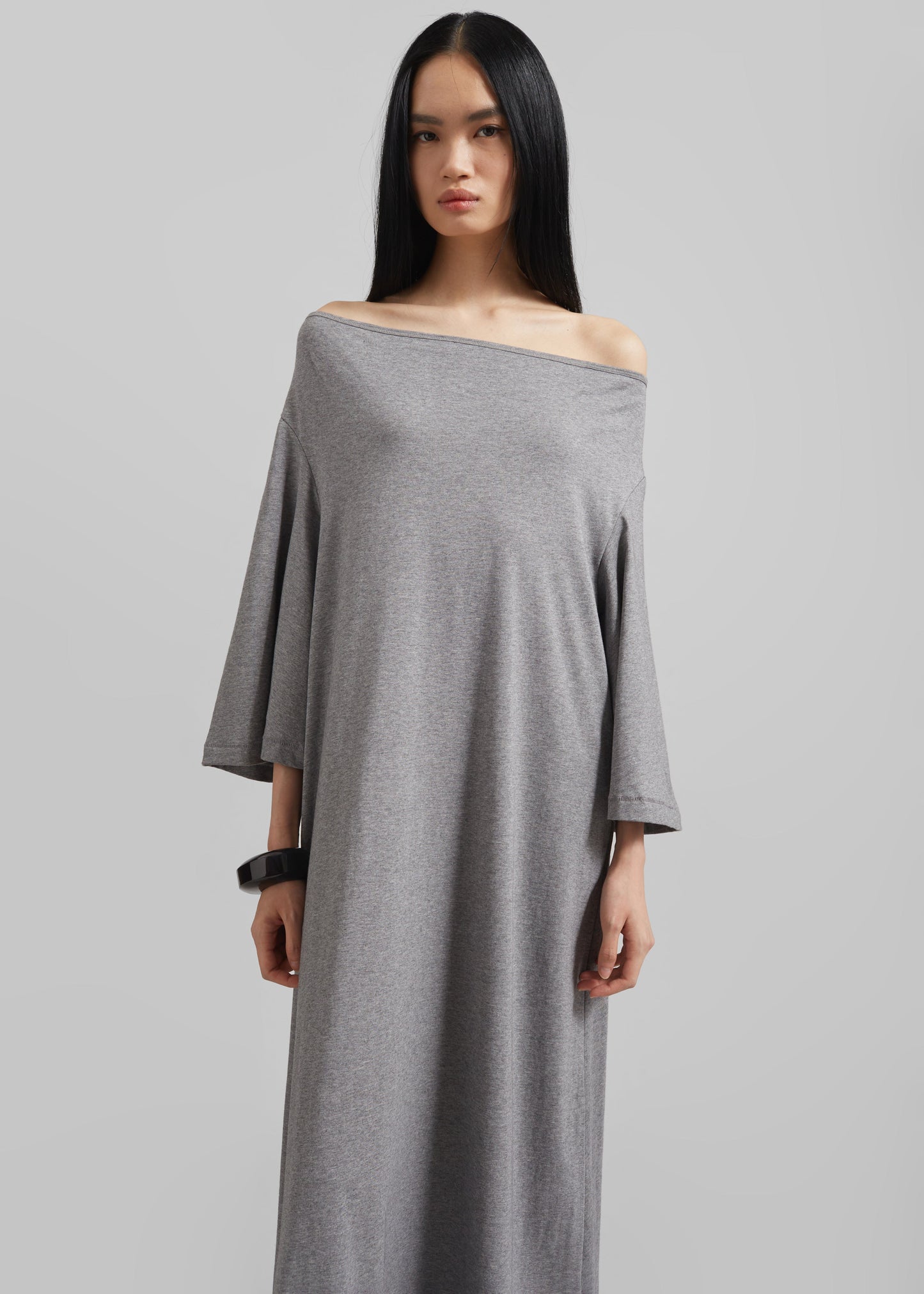 By Malene Birger Yalia Maxi Dress - Grey Melange