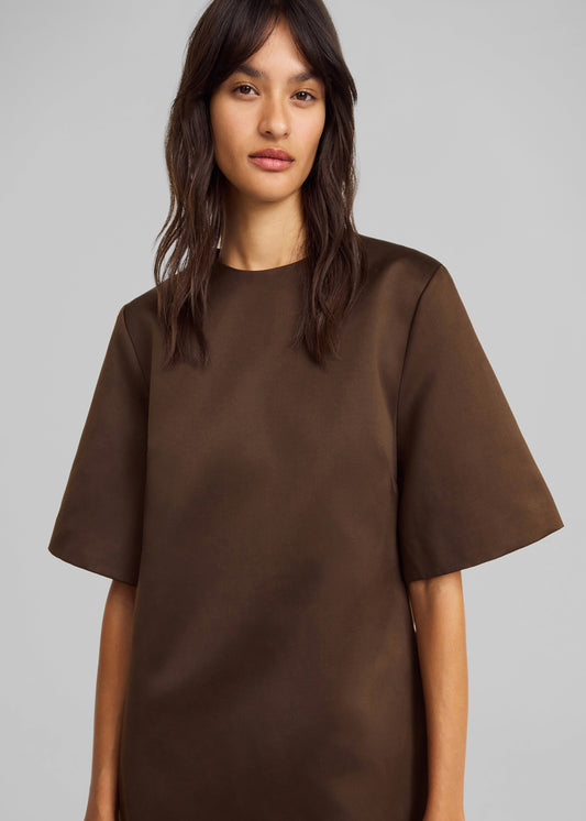 By Malene Birger Harperz Dress - Dark Mahogany