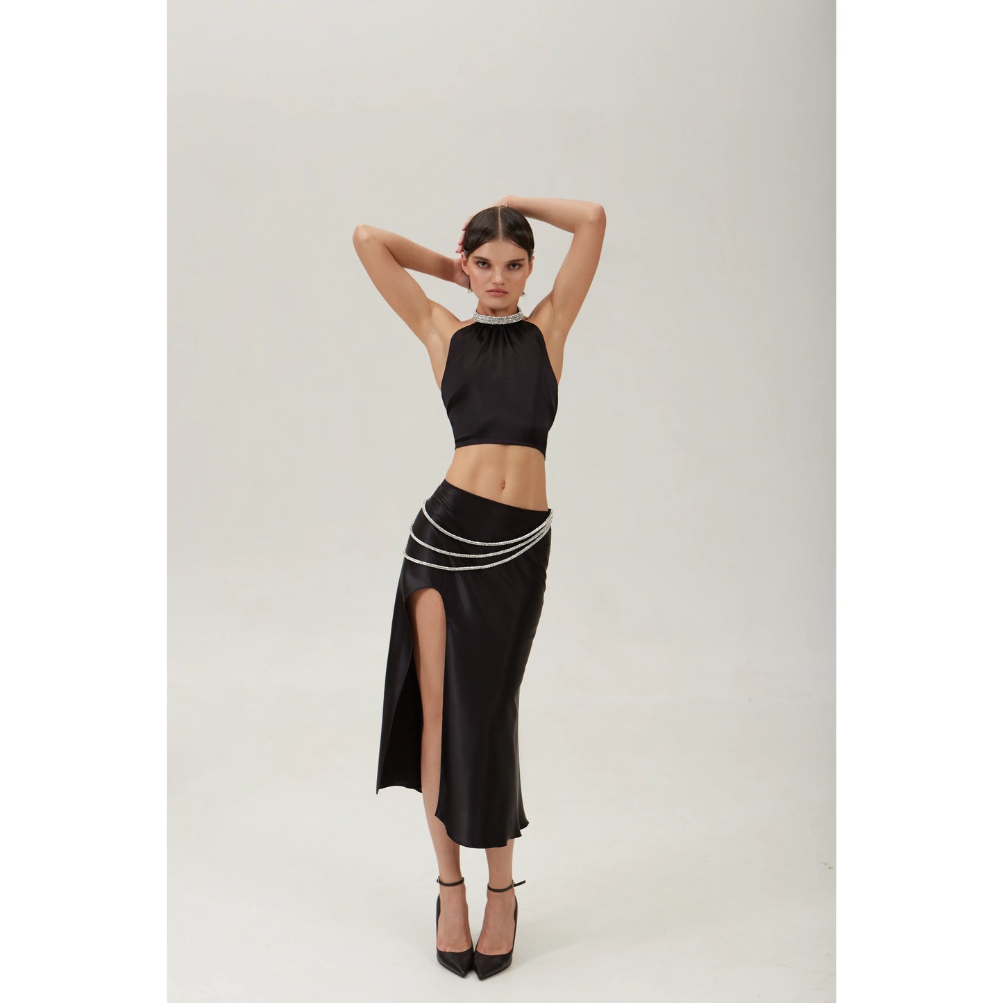 LAETITIA SILK SKIRT