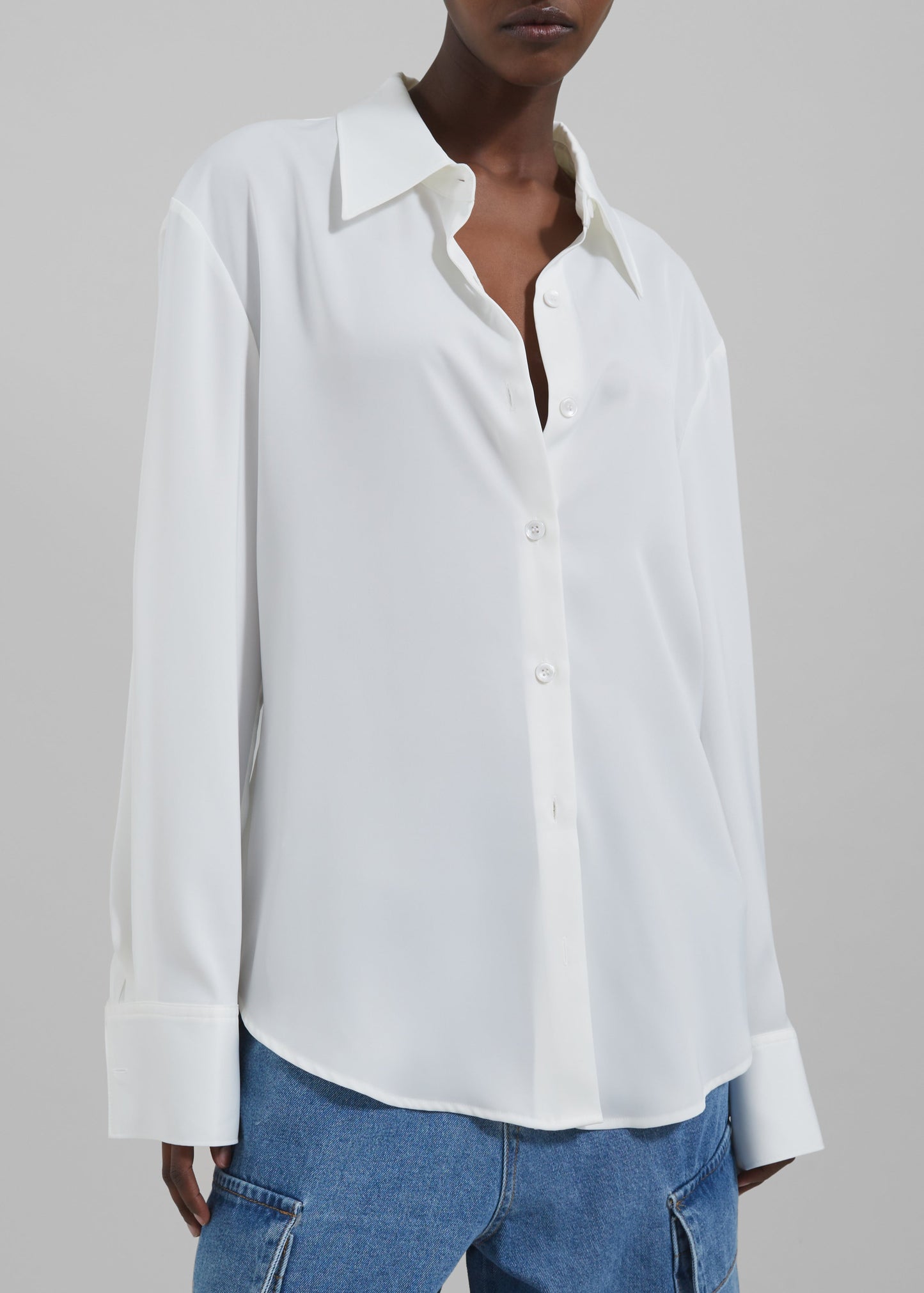 Daylin Button Up Shirt - Ivory