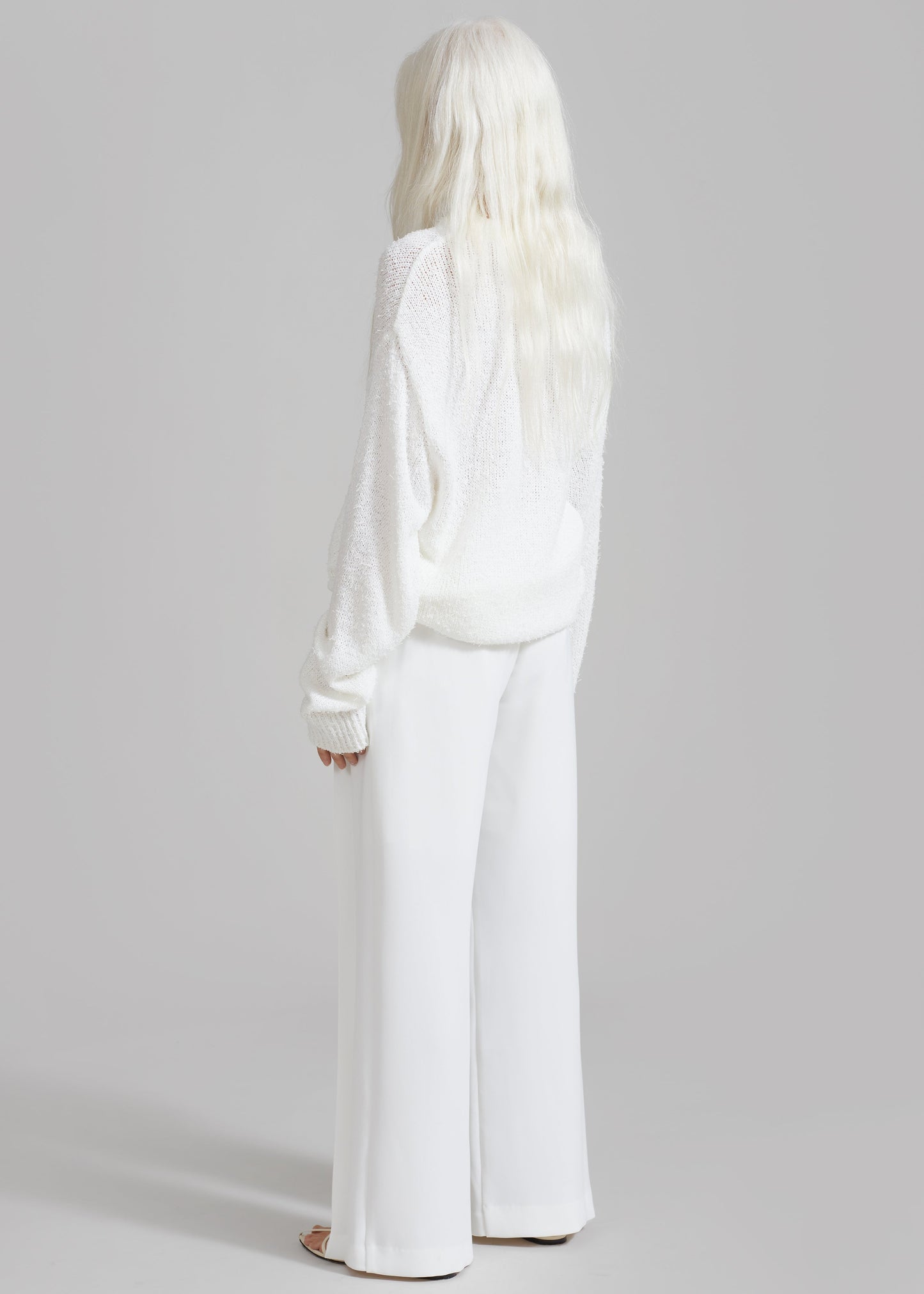 Dillon Pleated Pants - White