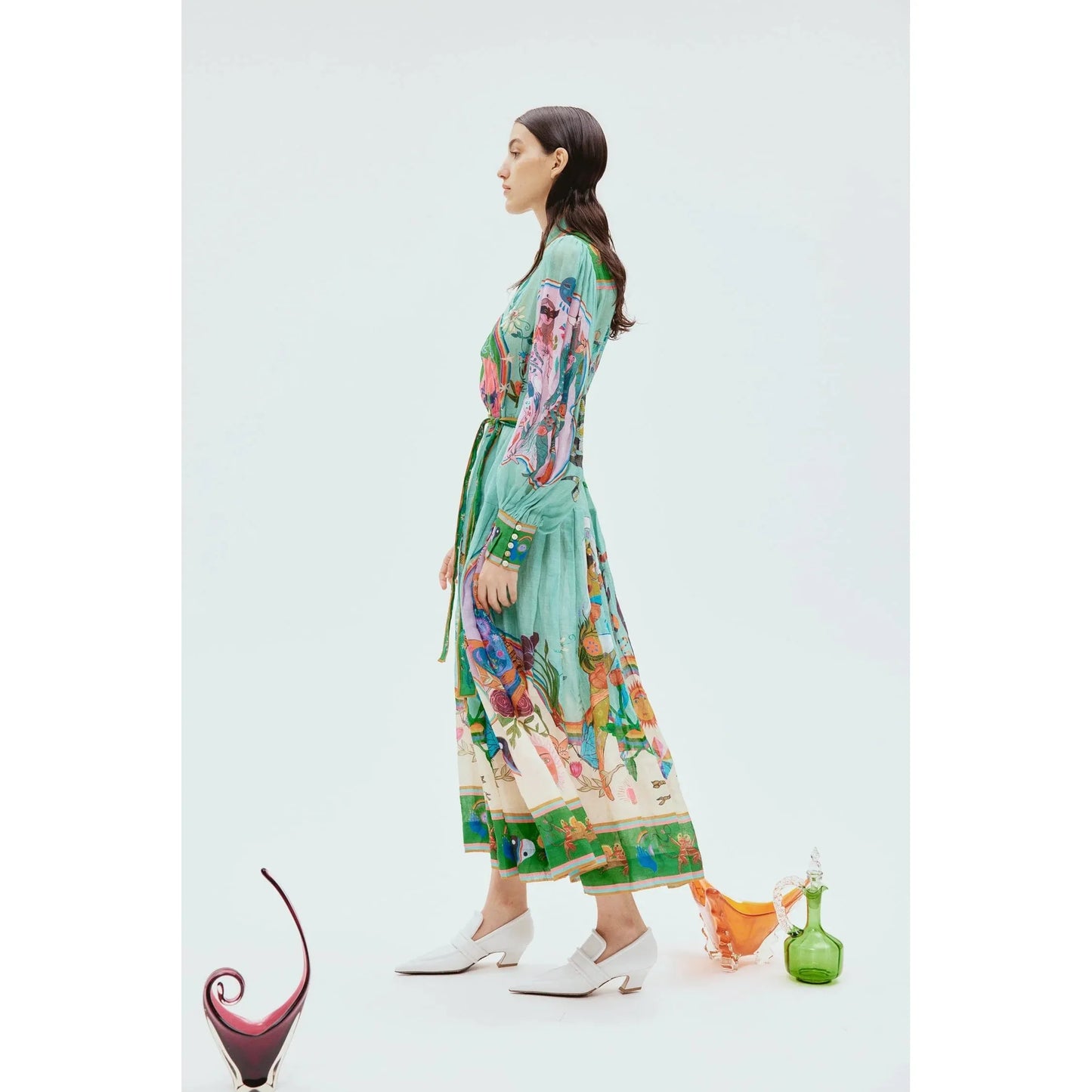 EVERGREEN SHIRTDRESS