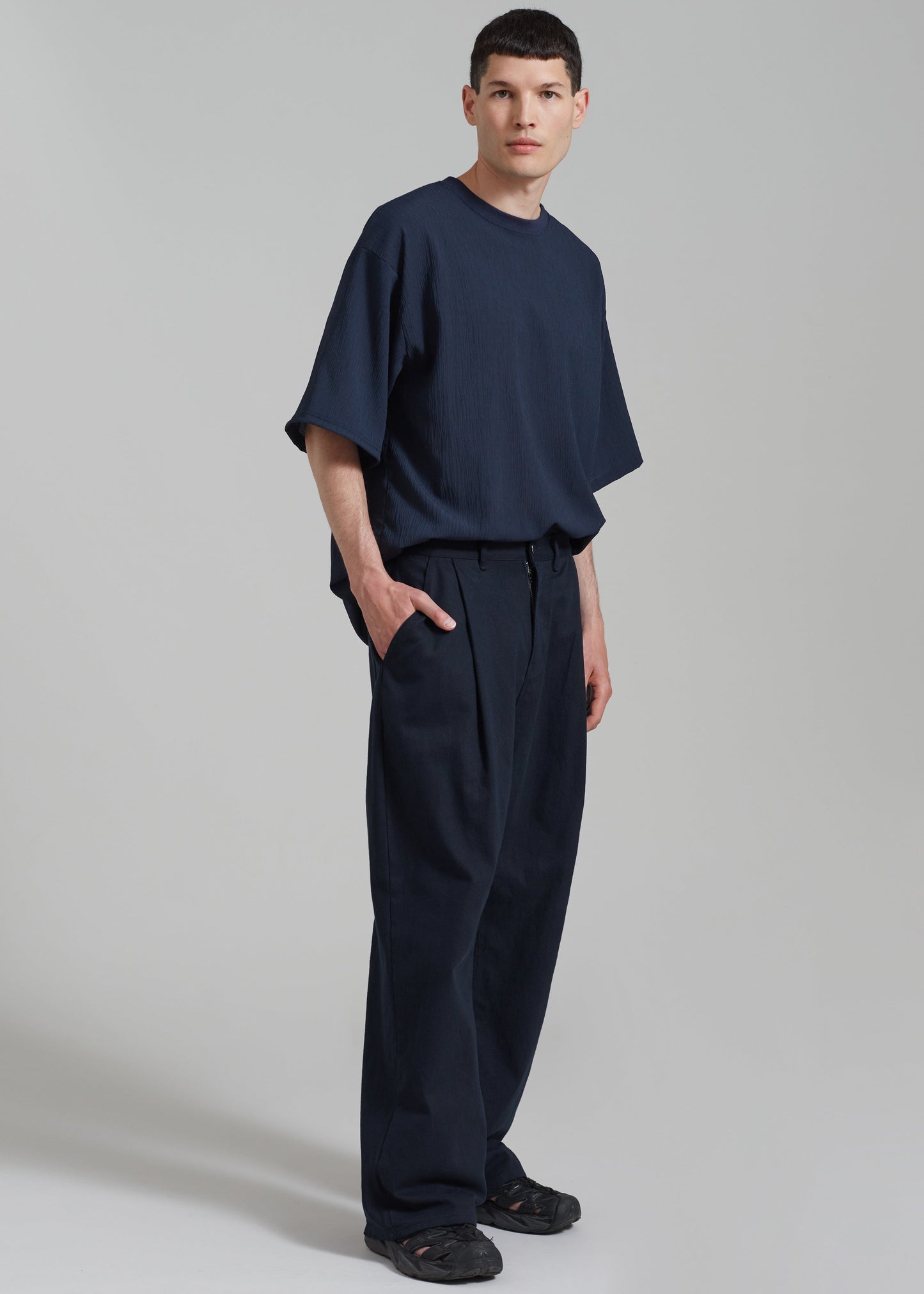 Drew Denim Pants - Navy