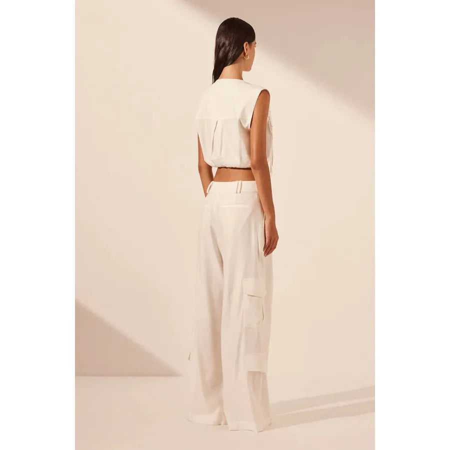 KASBAH UTILITY CROPPED TOP