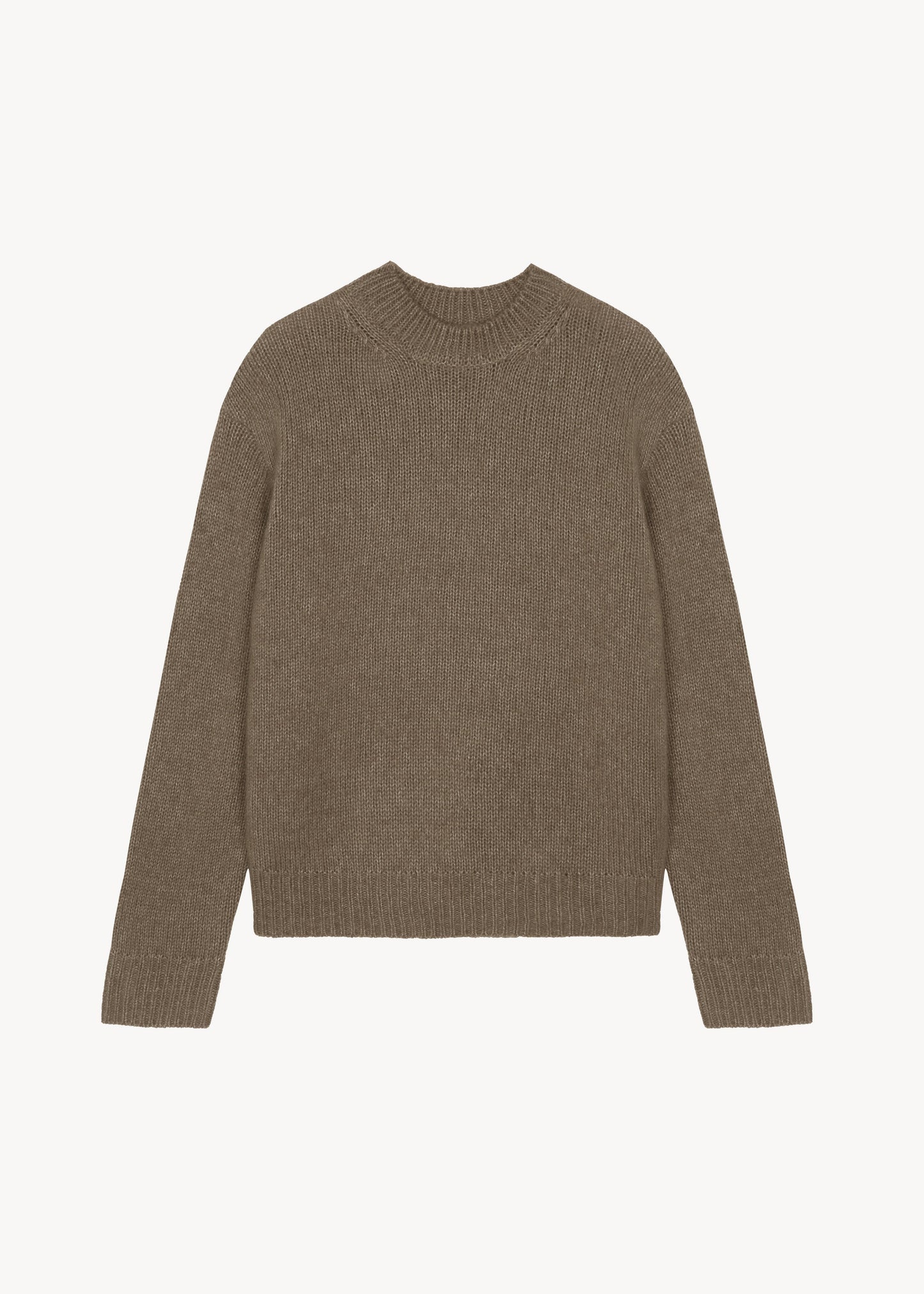 Eidra Crewneck Sweater - Taupe