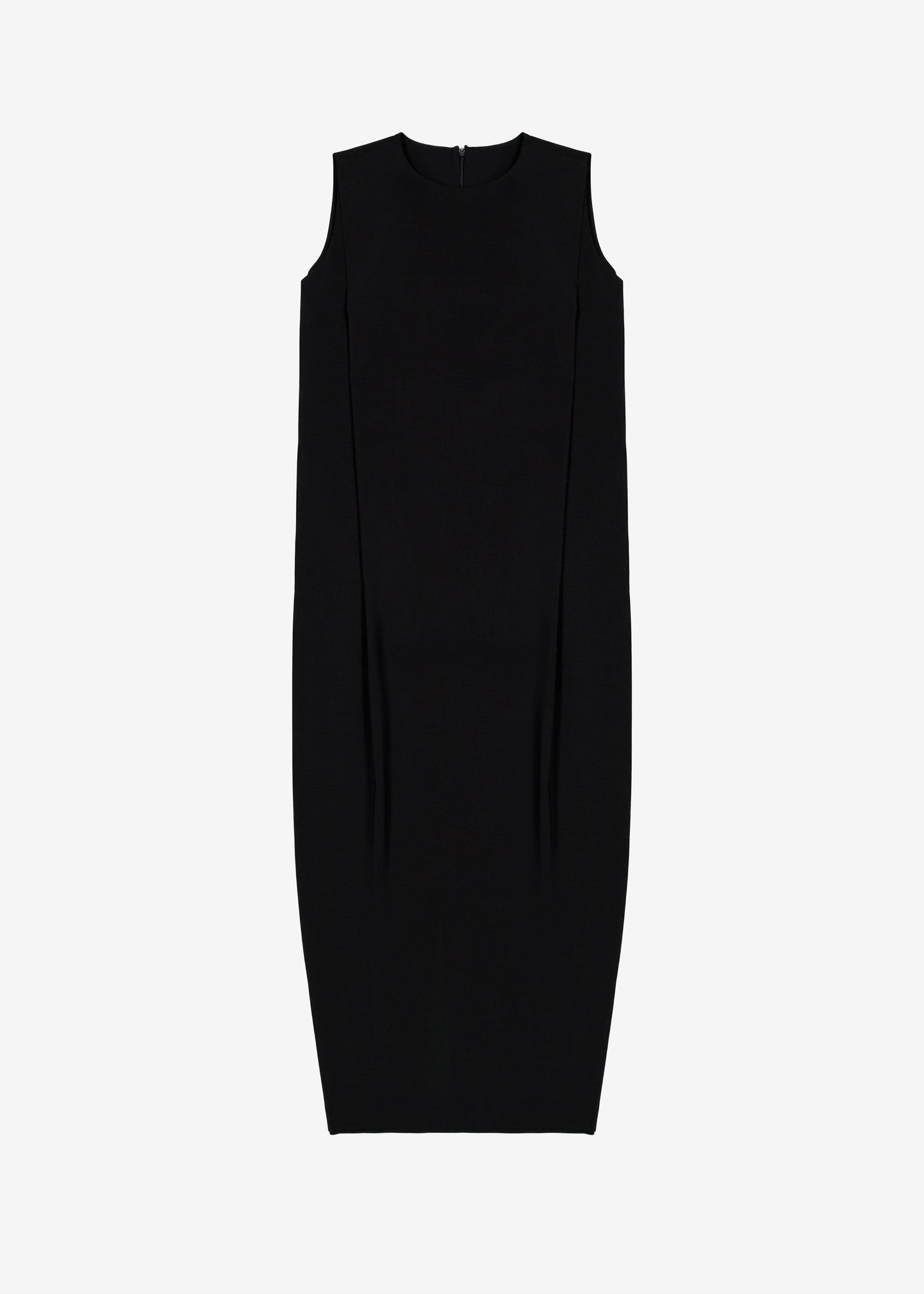 Eryn Sleeveless Pintuck Dress - Black