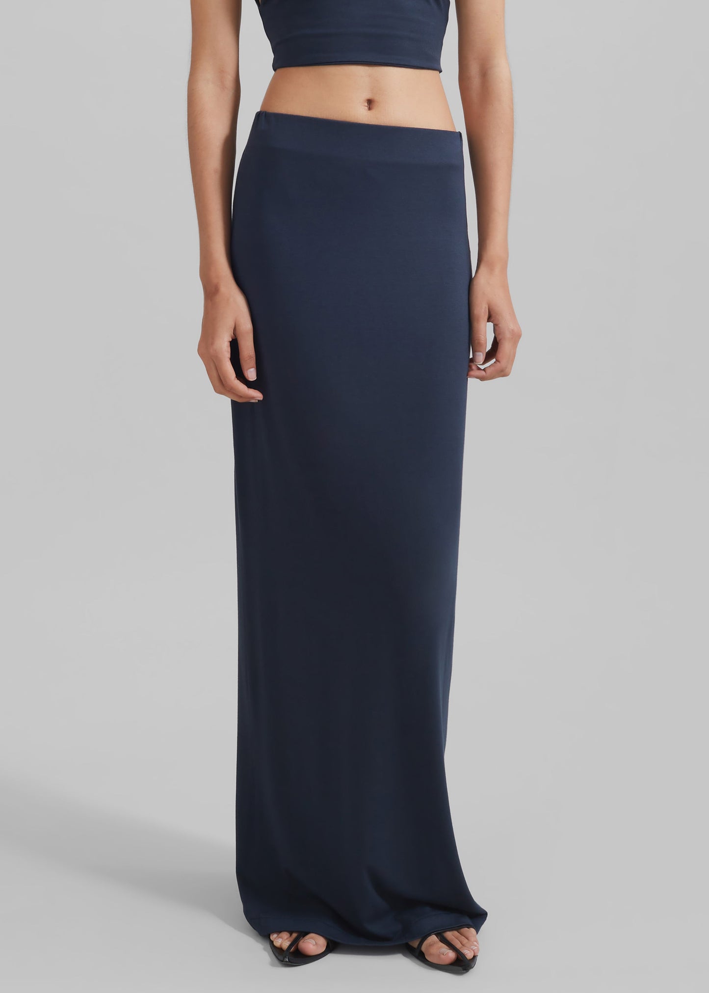 Evangeline Maxi Skirt - Navy