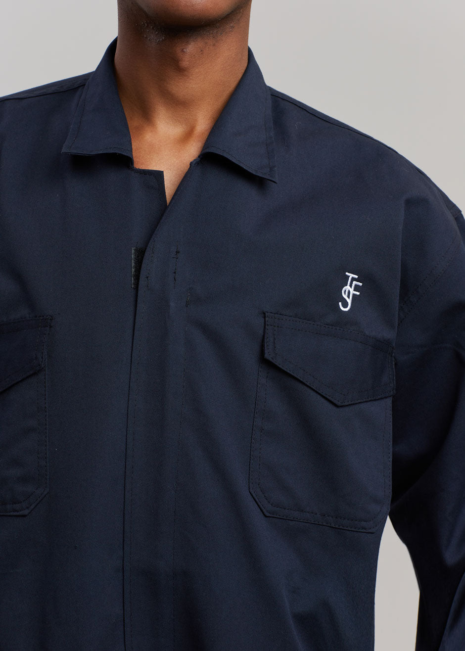 TFS Oversized Boiler Suit - Navy