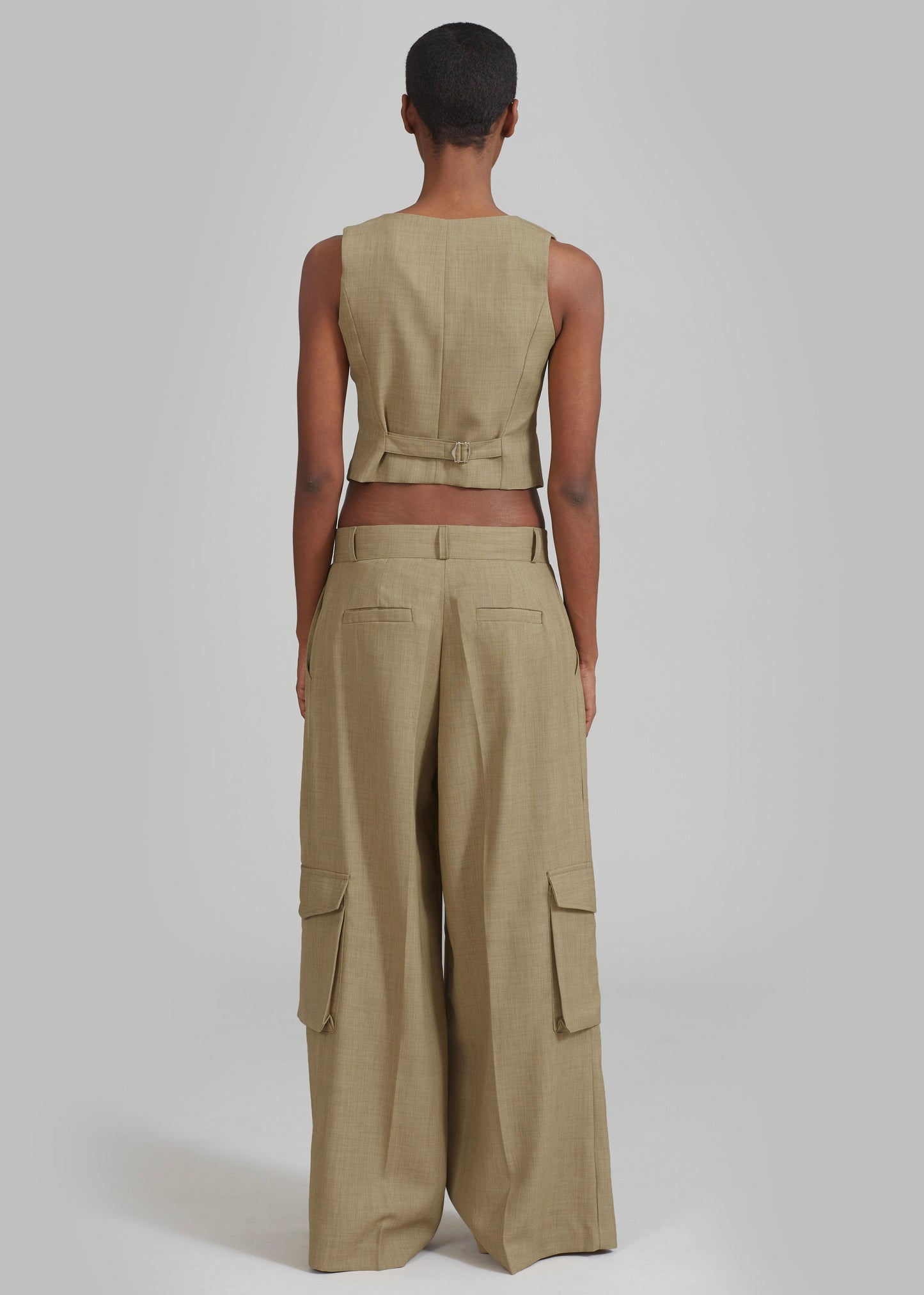 Gladys Cargo Pants - Khaki