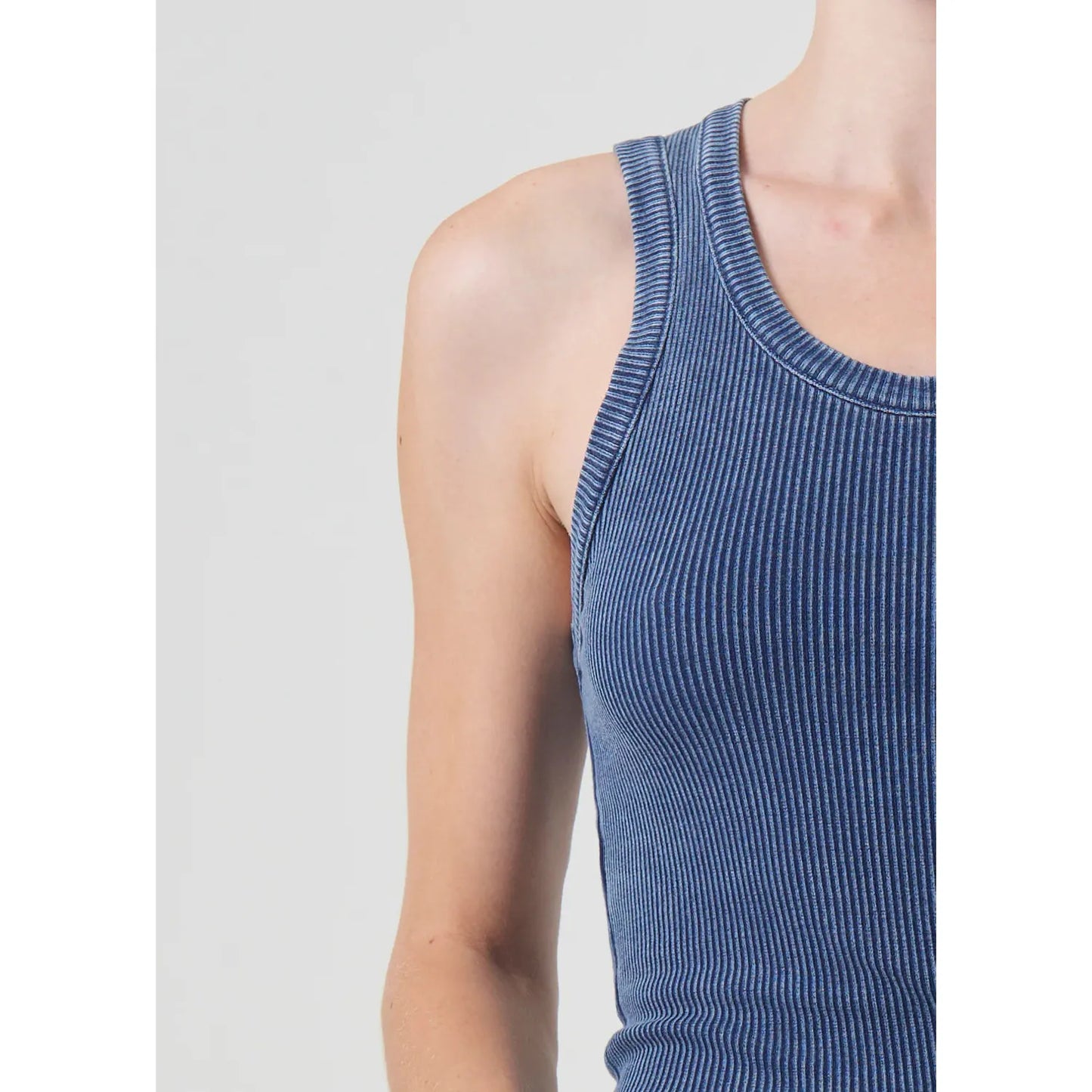 POPPY SCOOP NECK TANK