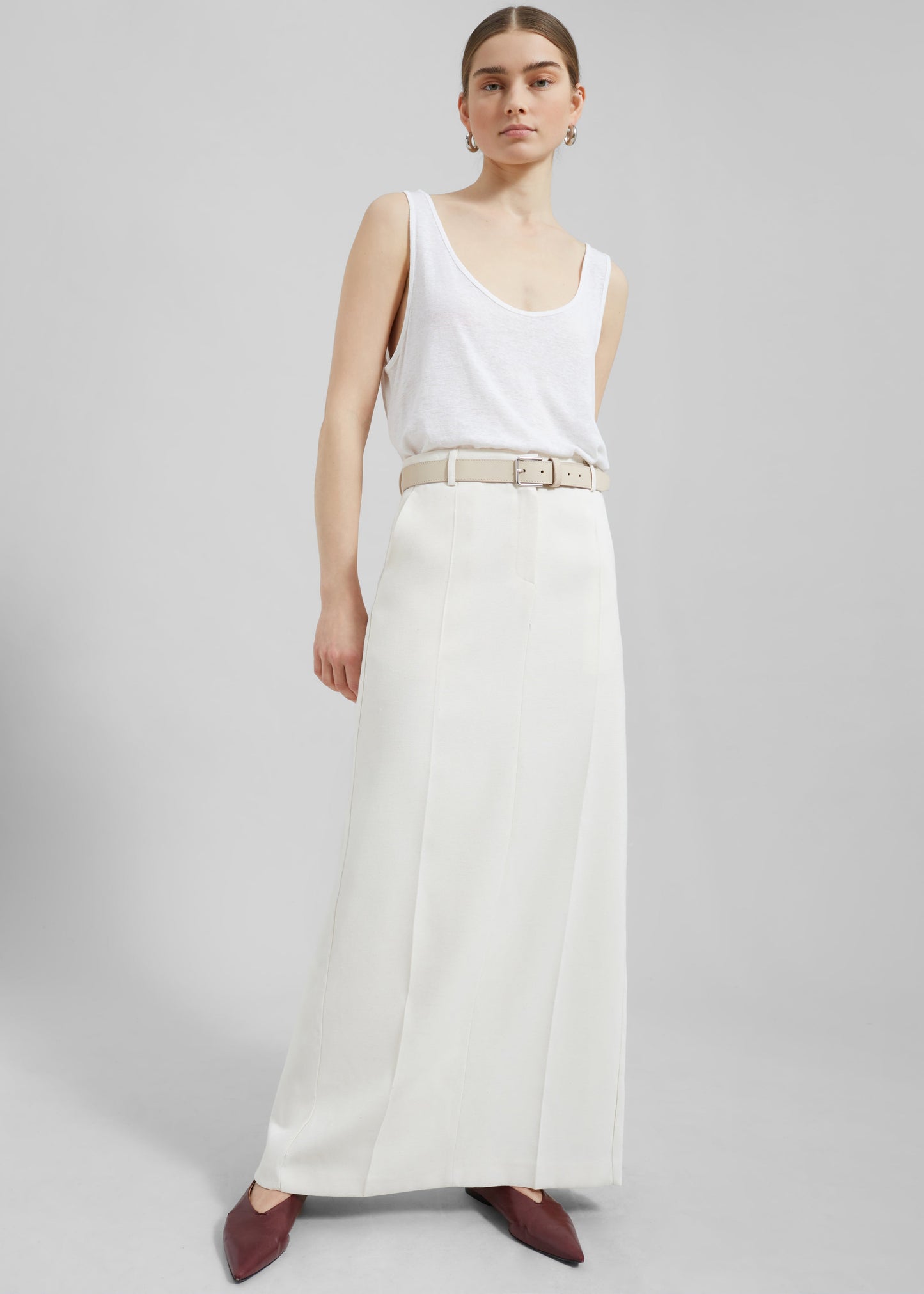 Indio Maxi Skirt - Off White