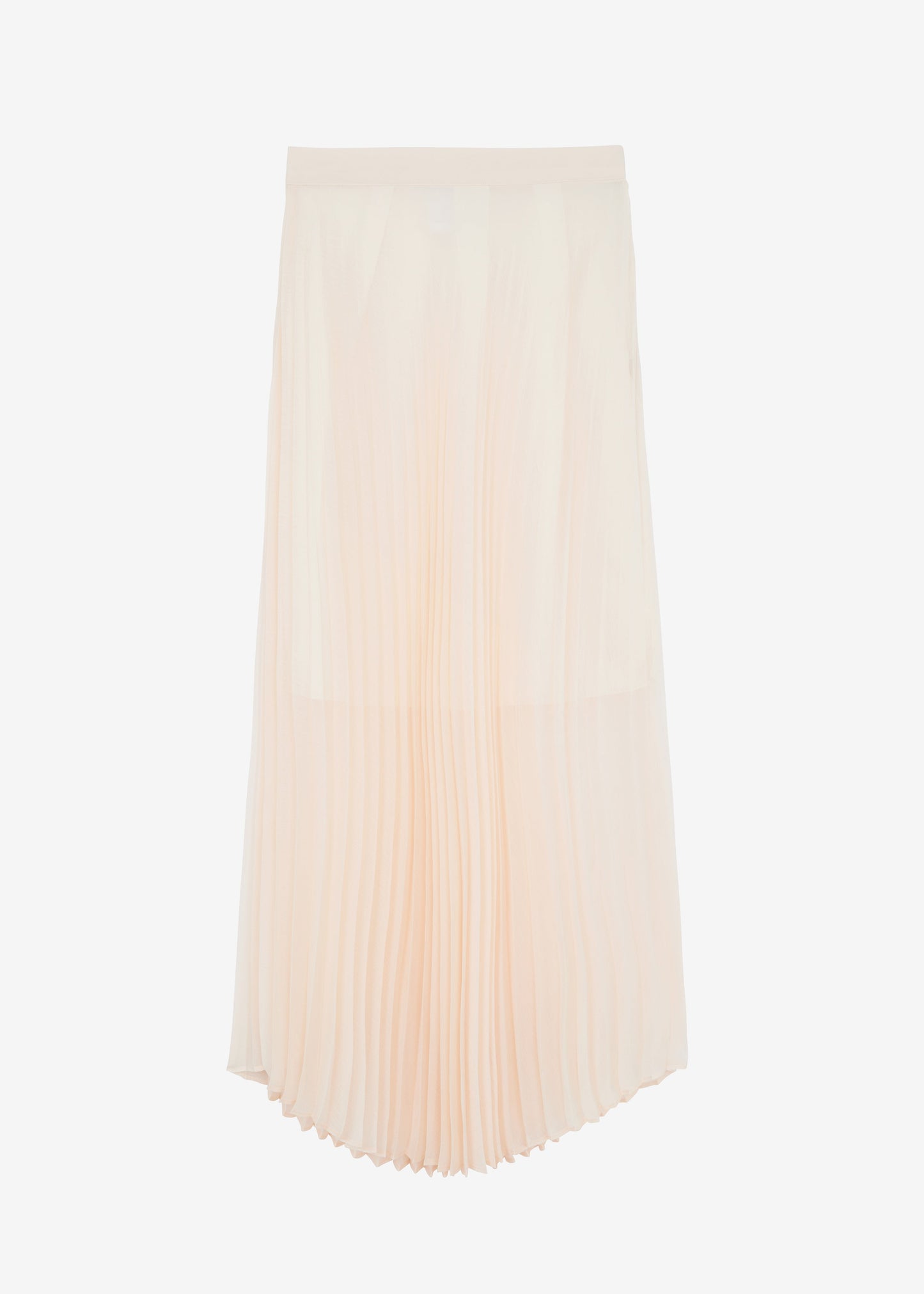 Kaya Pleated Maxi Skirt - Beige