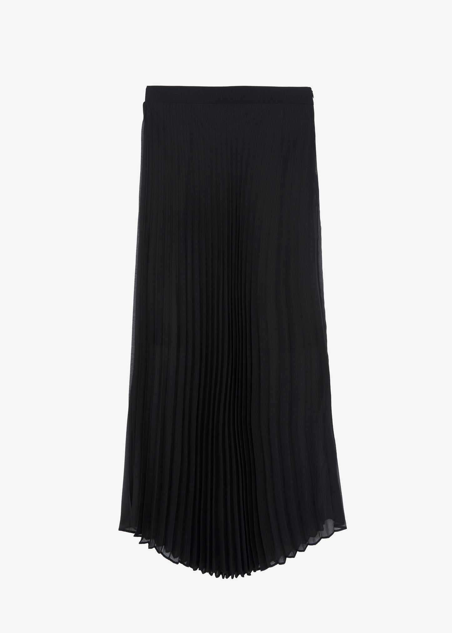 Kaya Pleated Maxi Skirt - Black