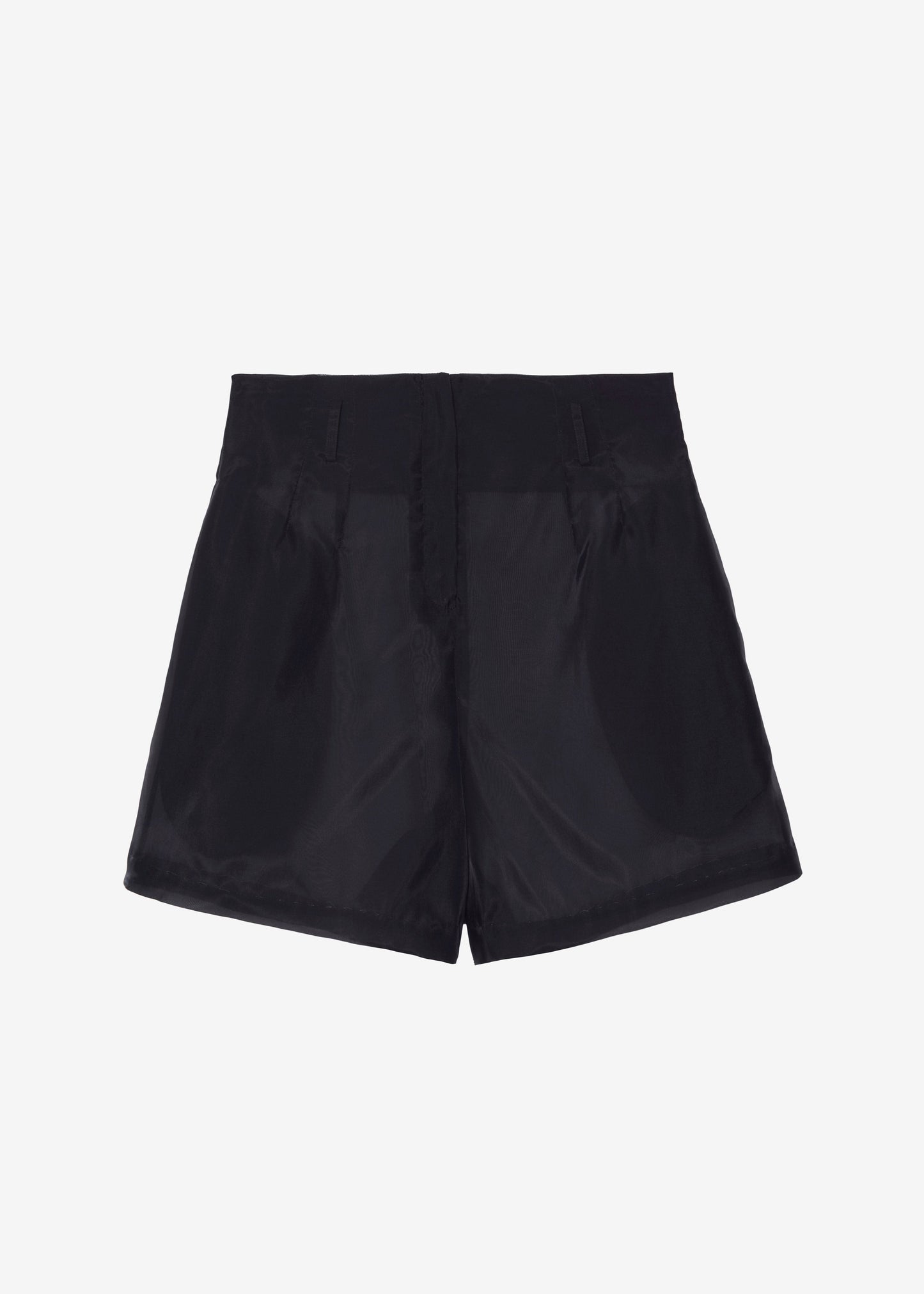 Lise Sheer Shorts - Black